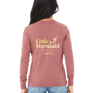 Youth - Little Mermaid - Mauve Long Sleeve