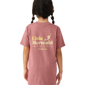 Youth - Little Mermaid - Mauve Short Sleeve