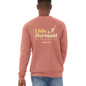 Youth - Little Mermaid - Mauve Sweatshirt - Extended Sizes